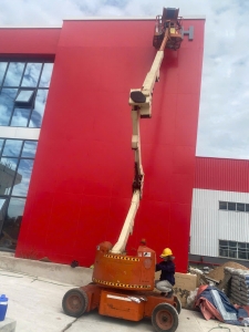 Cho thuê xe nâng người tại KCN Chơn Thành 1,2 Bình Phước