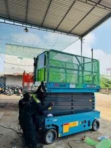 Cho thuê xe nâng người tại KCN Đồng Xoài 3 Bình Phước